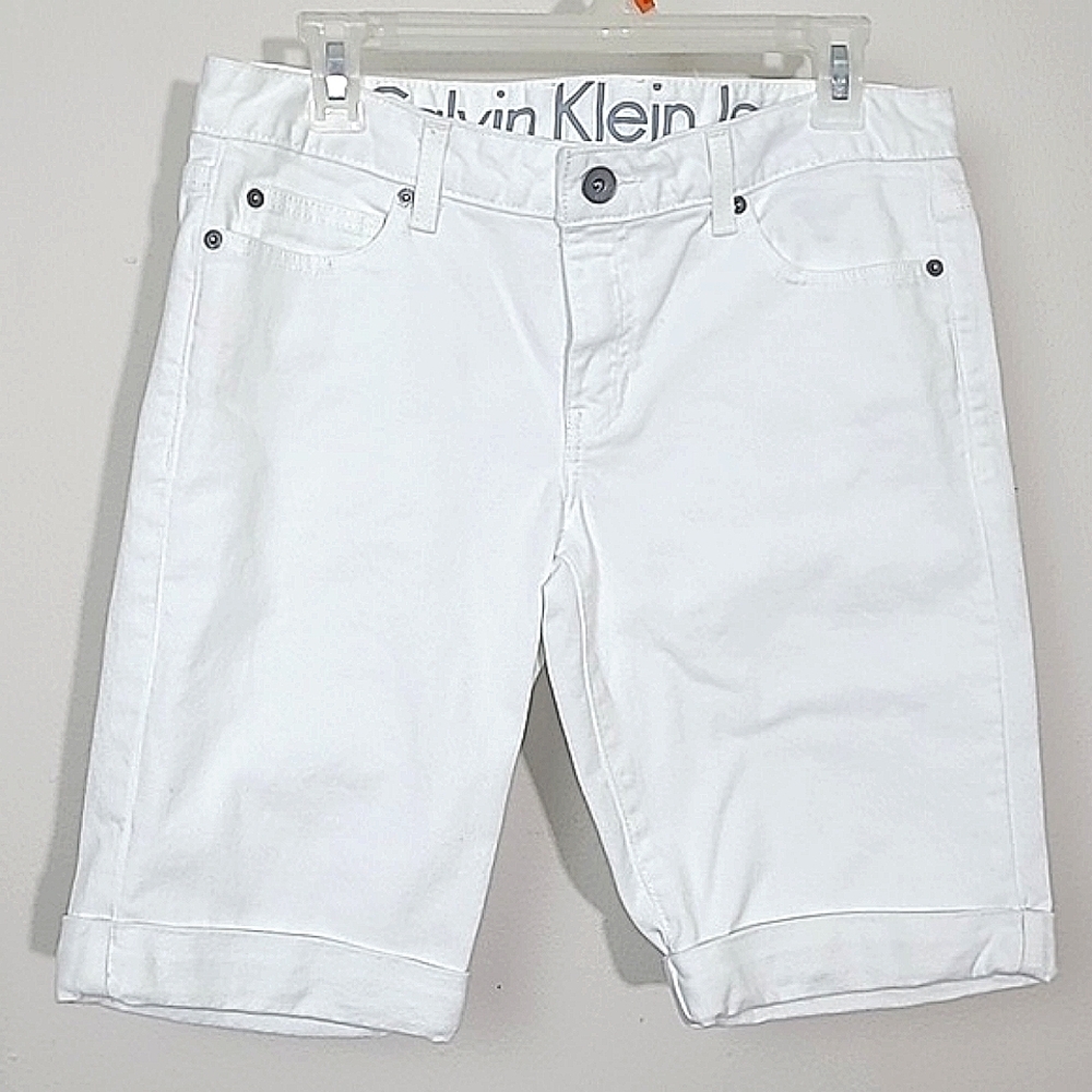 Calvin klein jeans shorts stretch 98% cotton denim 5 pocket